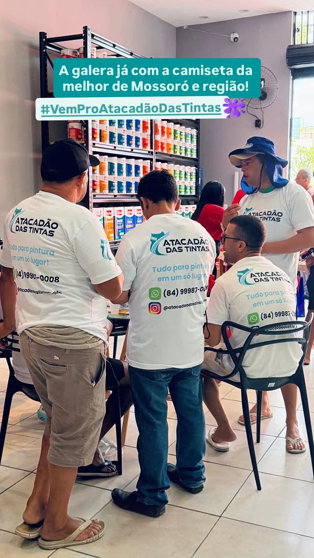 Equipe Atacadão das Tintas